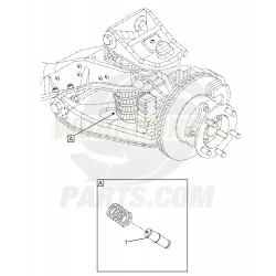 W8006413 - Front Suspension Air Bag Inside Coil Spring (Single Air Bag)